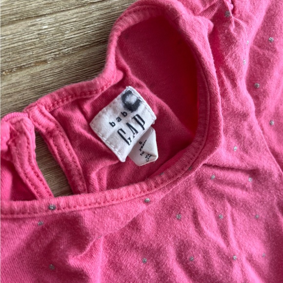 BabyGap set of 2 dresses stripes and pink size - Picture 3 of 7